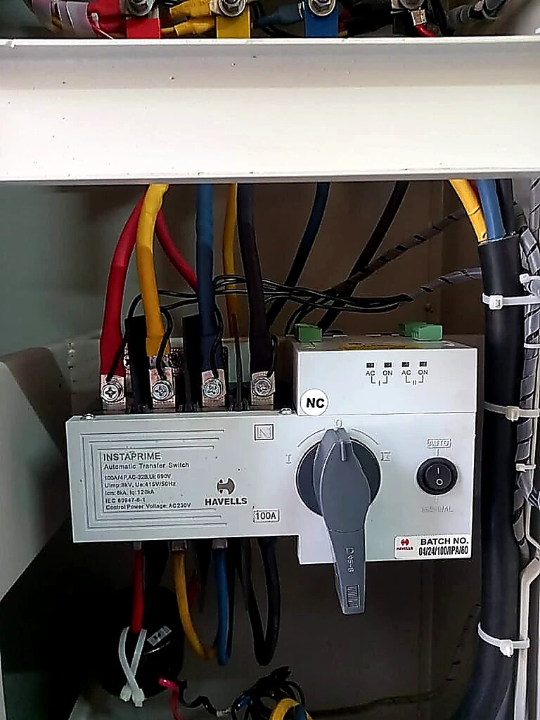 Industrial Control Panel Wiring at Om Electrical Works Workshop